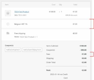 woocommerce checkout extra fee